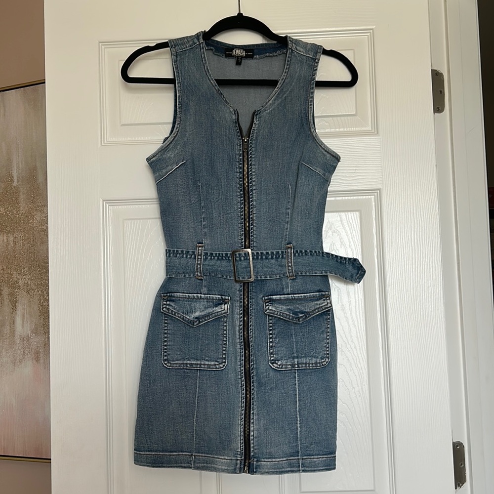 Denim Sleeveless Dress